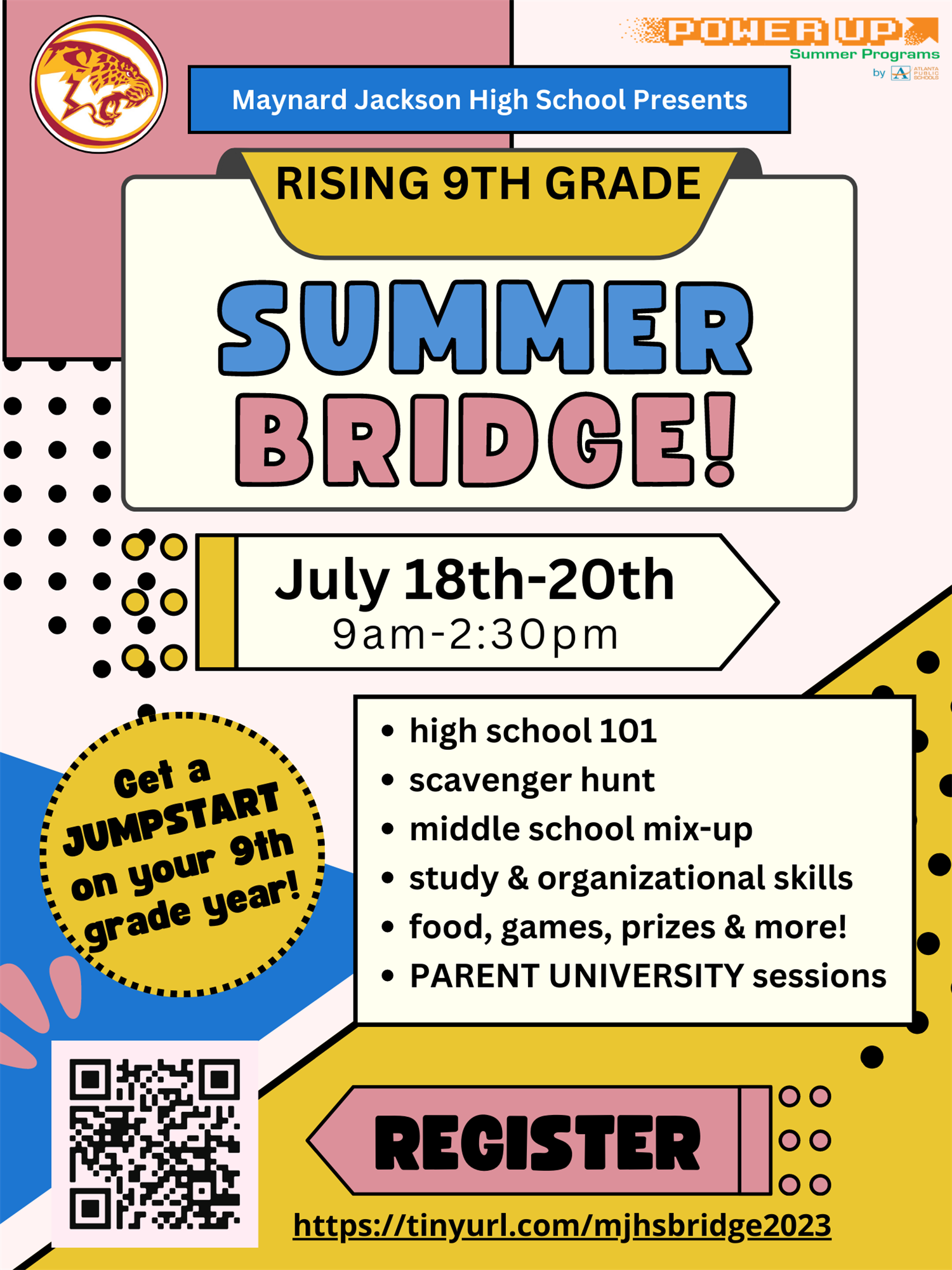 Rising 9th Grade Information / Summer Bridge 2024